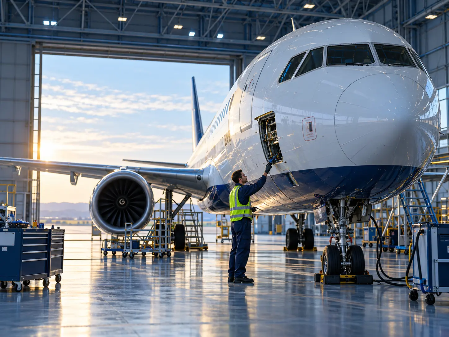 Aircraft maintenance and engineering support