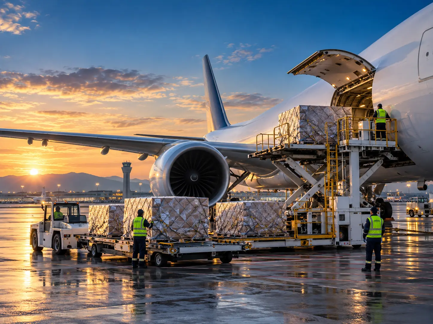 Aircraft and aviation logistics operations