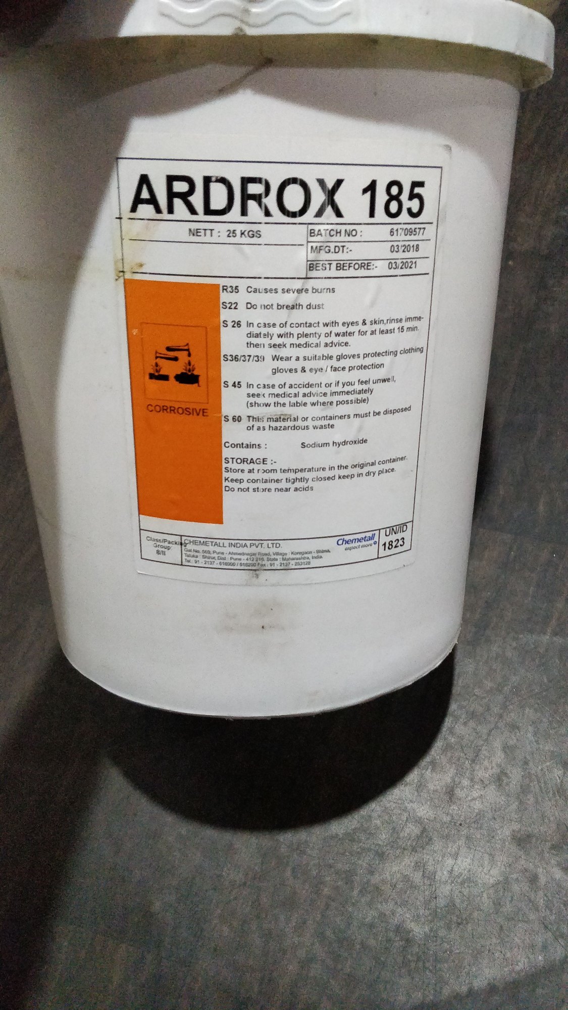 ARDROX185-20LTR