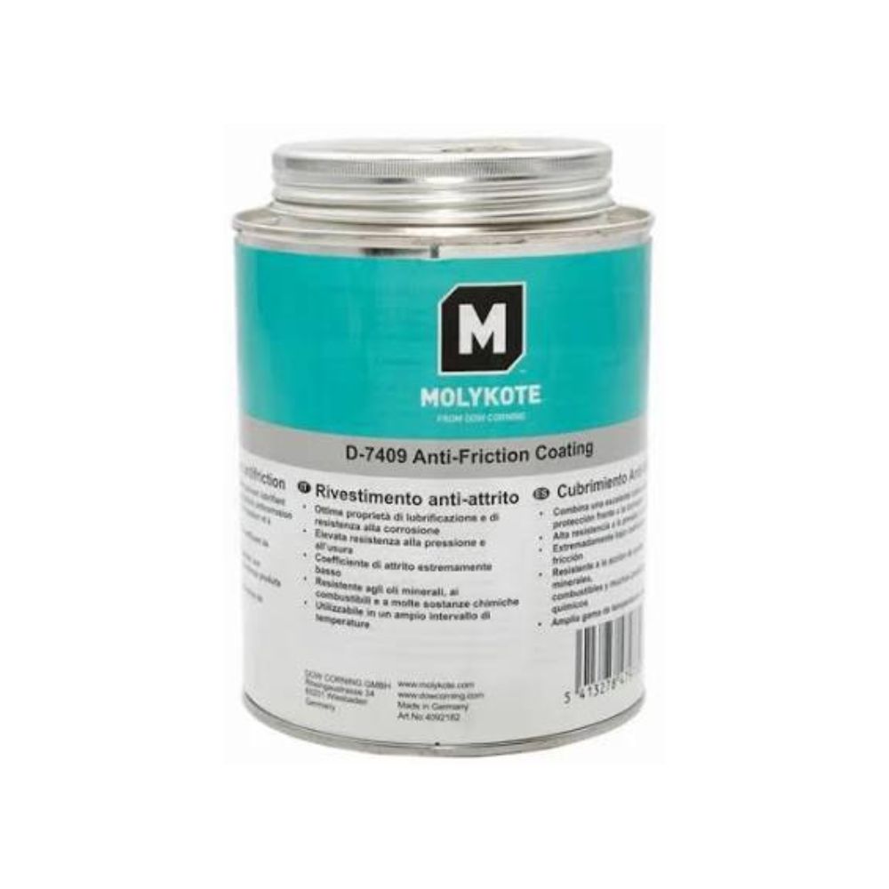 MOLYKOTE D-7409-1KG, HEAT CURING DRY FILM ANTI FRICTION COATING